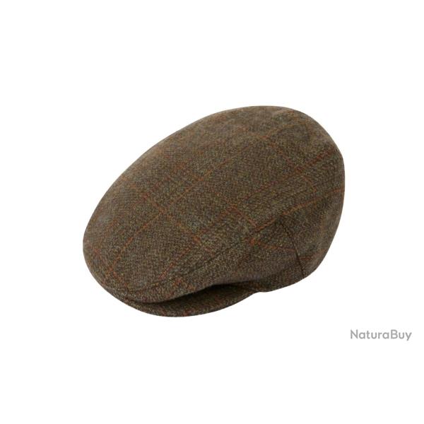 Casquette plate en tweed Surrey - Field Maple - Alan Paine - L (59 - 60 cm) / Vert