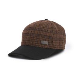 Casquette sport Clyde tweed browm