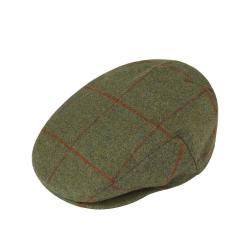 Casquette plate Homme en tweed Compton - Reed - Alan Paine - L (59 - 60 cm) / Vert