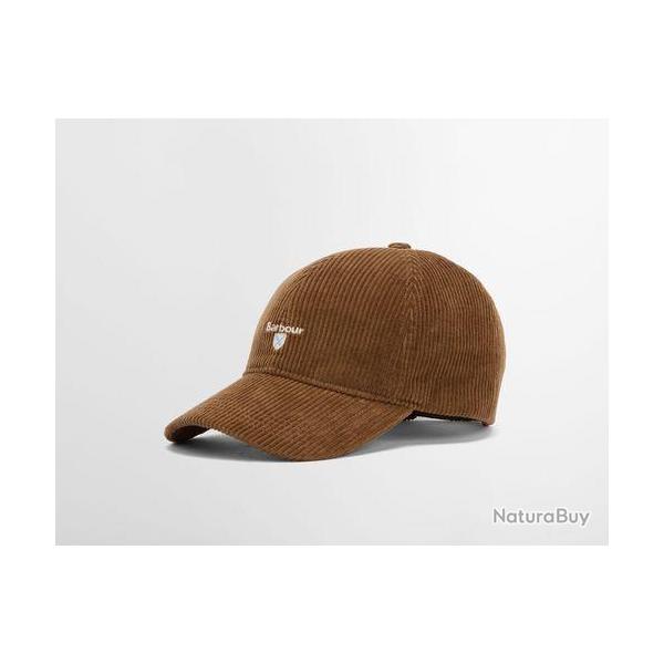 Casquette baseball en velours Preston - 3 coloris - Barbour - Beige / Taille unique