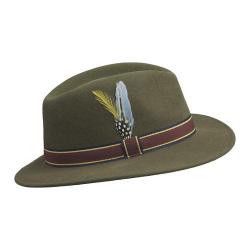 Chapeau feutre cashmere BRIXTON - Loden / M (57 cm)