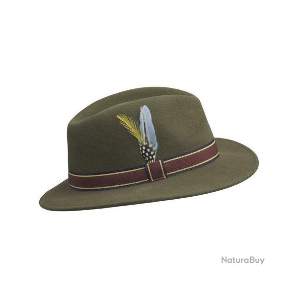 Chapeau feutre cashmere BRIXTON - Loden / L (59 cm)