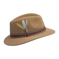 Chapeau feutre cashmere BRIXTON - Camel / L (59 cm)