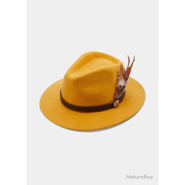 Chapeau feutre MUSTARD - M (57 cm)