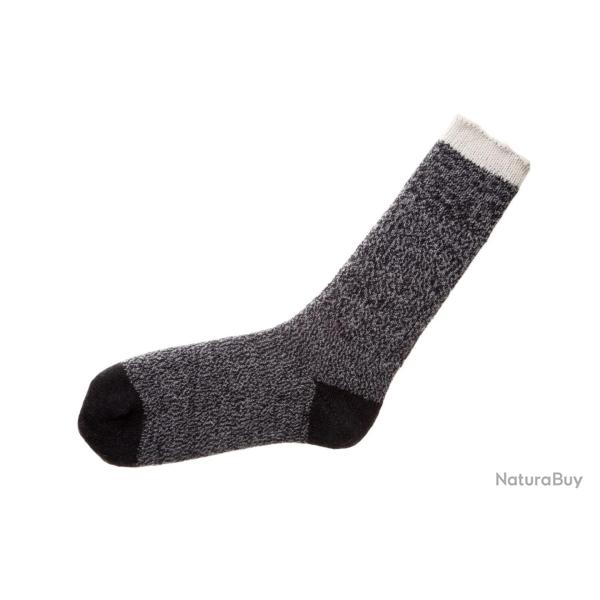 Chaussettes alpaga m�lange black - 39 - 43