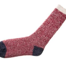 Chaussettes alpaga m&eacute;lange rojo - 39 - 43