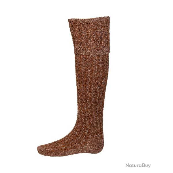 Chaussettes de chasse Homme Reiver - Barley - House of Cheviot - Marron / 39/41