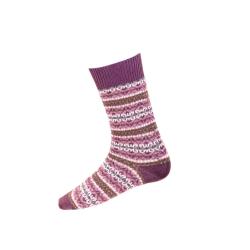 Chaussettes FAIRISLE thistle - Thistle / 42/44