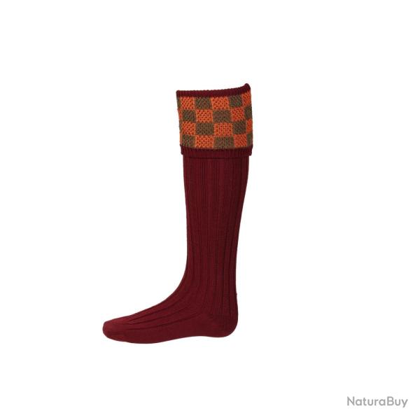 Chaussettes Fenwick burgundy - burgundy / 42/44