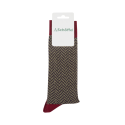 Chaussettes Halkirk en 3 coloris - 39 - 45 / Redwood