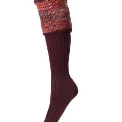 Chaussettes Lady KATRINE burgundy - 36/38 / burgundy
