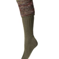 Chaussettes Lady KATRINE dark olive - 36/38 / Dark olive