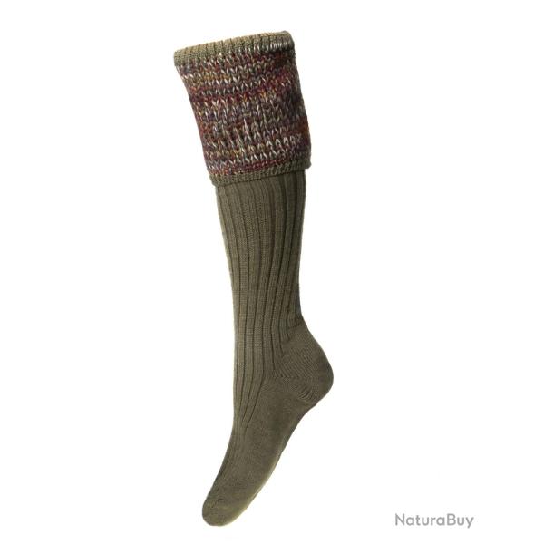 Chaussettes Lady KATRINE dark olive - 36/38 / Dark olive