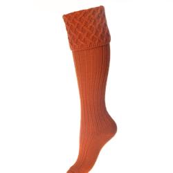 Chaussettes Lady RANNOCH burnt orange - Burnt orange / 39/41