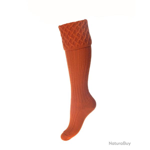 Chaussettes Lady RANNOCH burnt orange - Burnt orange / 39/41