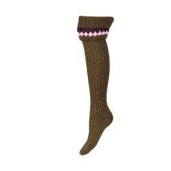 Chaussettes Lady Strathie dk olive - 39/41 / Dark olive
