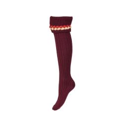 Chaussettes Lady Strathie mulberry - 36/38 / Mulberry