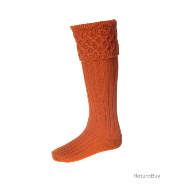 Chaussettes RANNOCH burnt orange - Burnt orange / 39/41