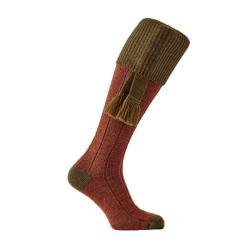 Chaussettes Royale almond avec garters - 43 - 45