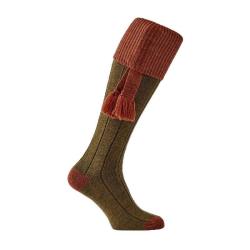 Chaussettes Royale old sage avec garters - 40 - 42