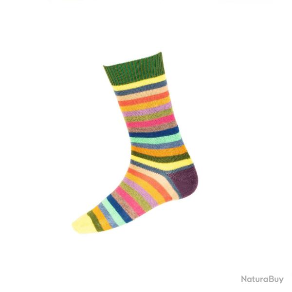 Chaussettes STRIPY ivy green - Ivy green / 42/44