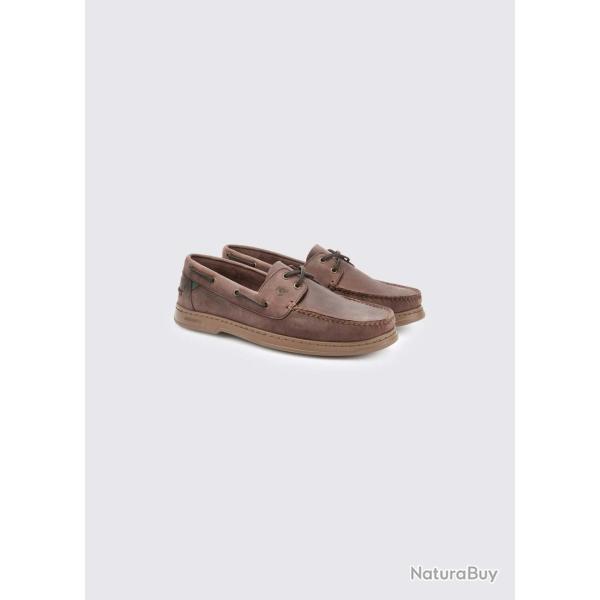 Chaussures bateau � lacets dubarrylite� Oceania Old rum - 43