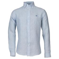 Chemise 100% lin Portofino 4 coloris - Light blue / 2XL