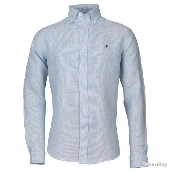 Chemise 100% lin Portofino 4 coloris - Light blue / 2XL