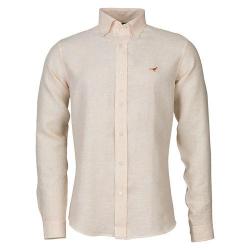 Chemise 100% lin Portofino 4 coloris - Orange / 2XL