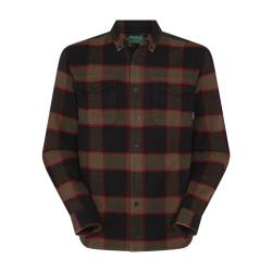 Chemise backcountry red/black - XS