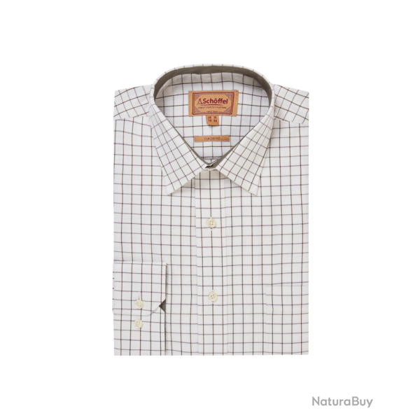 Chemise Burnham dark olive tattersall - 3XL (19/48)