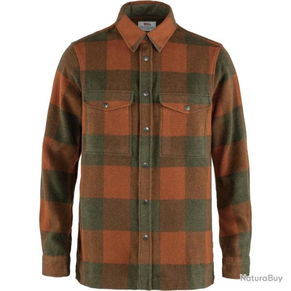 Chemise Canadienne - S / Autumn leaf / Laurel green