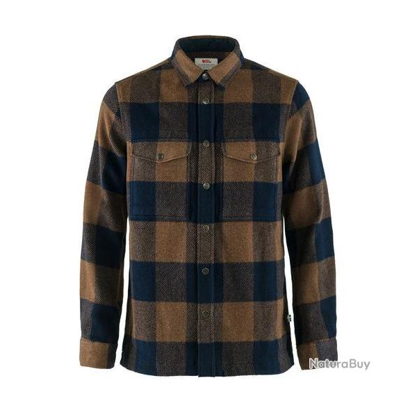 Chemise Canadienne - L / Chestnut  / Dark navy
