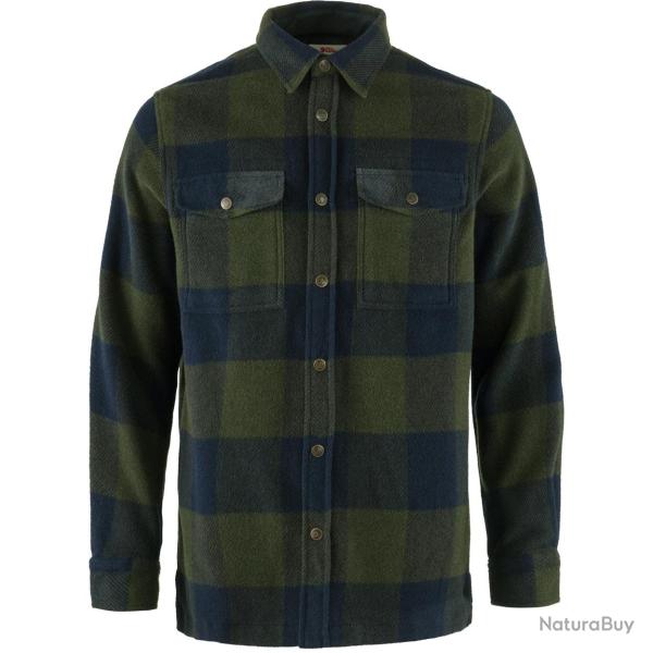 Chemise Canadienne - L / Deep forest / Dark navy