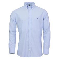 Chemise coton oxford light blue - S