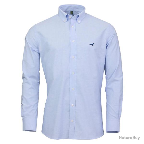 Chemise coton oxford light blue - S
