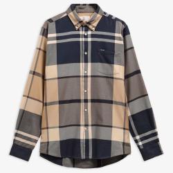 Chemise tailored tartan Homme Dunoon - Birchwood - Barbour - XL / Multicolore