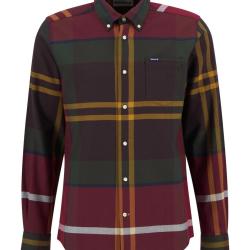 Chemise DUNOON tailored winterberry - S
