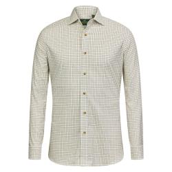 Chemise en coton laine Nikolaj - Tattersall - Laksen - 2XL / Damier