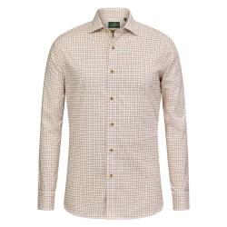 Chemise en coton laine Olaf - Tattersall - Laksen - 4XL / Damier