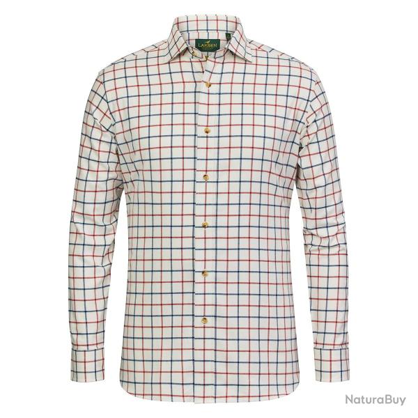 Chemise en coton organic Magnus - Laksen - M / Damier