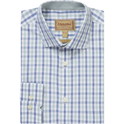 Chemise Hebden mist blue vintage indigo - M (15,5/39)
