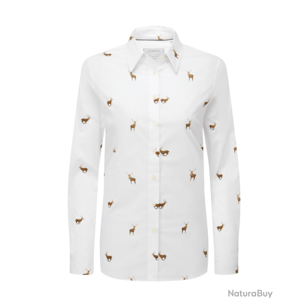 Chemise imprim�e cerfs femme - 36