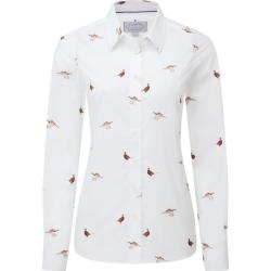 Chemise imprim&eacute;e faisans femme - 42