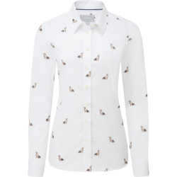 Chemise imprim&eacute;e teckel femme - 42