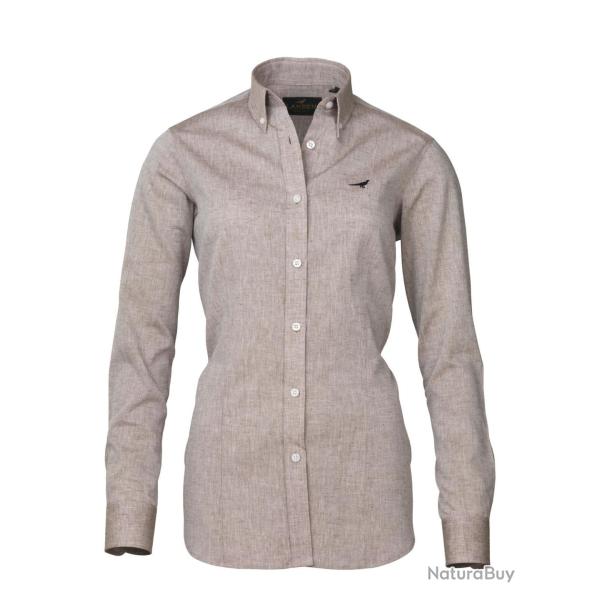 Chemise lin Bath Femme - Camel / XS