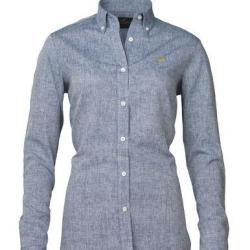 Chemise lin Bath Femme - Midnight blue / XL