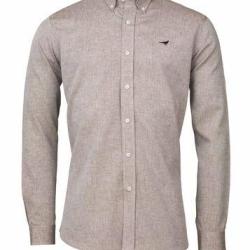 Chemise lin Margate - Camel / 2XL