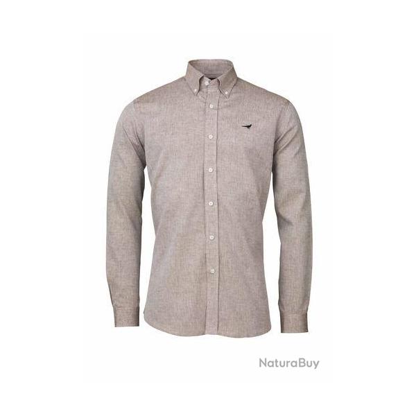 Chemise lin Margate - Camel / 2XL