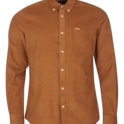 Chemise Ramsey tailored velour sandstone - M